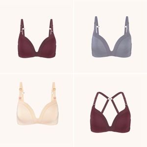 Wireless nursing bra trio